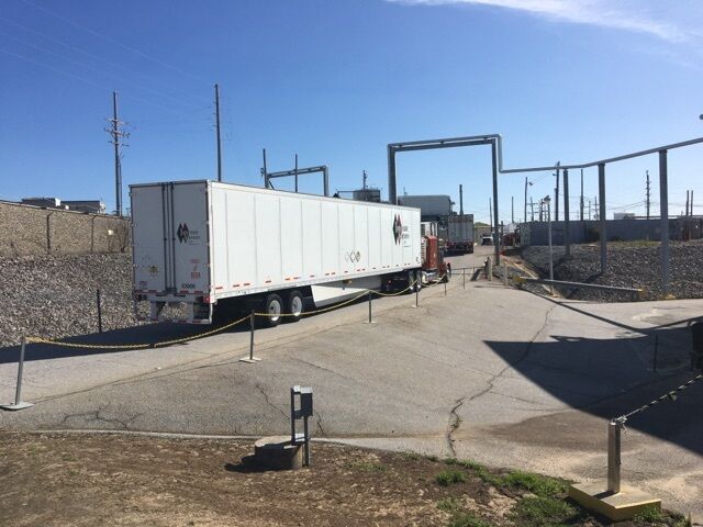 Wastewater Shipment, Truck, DOE Photo